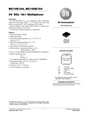 MC100E164FNR2 数据规格书 1