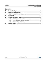 STGW40H65DFB datasheet.datasheet_page 2