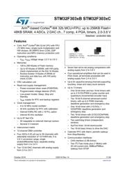 STM32F303CCT6 Datenblatt PDF