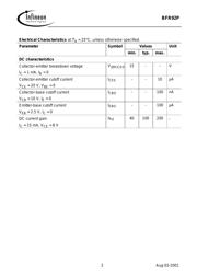 BFR92PE6327 datasheet.datasheet_page 2