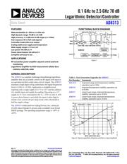 AD8313ARM 数据规格书 1