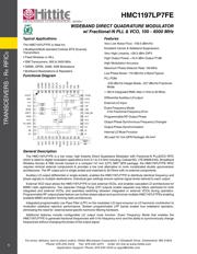 HMC1197LP7FE 数据规格书 3