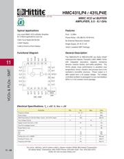HMC431LP4 数据规格书 3