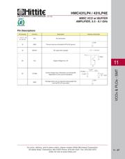 HMC431LP4 数据规格书 6