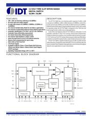 72V71660BBG datasheet.datasheet_page 1