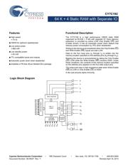 CY7C192-15VXC datasheet.datasheet_page 1