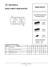 SN74LS37 datasheet.datasheet_page 1