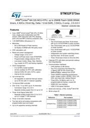STM32F373RCT6 Datenblatt PDF