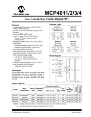 MCP4012T-502E/CH 数据规格书 1