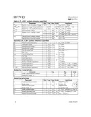 IRF7493 数据规格书 2
