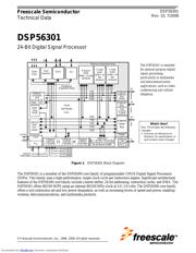 DSP56301PW100 datasheet.datasheet_page 1