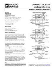 ADM3222ARUZ Datenblatt PDF