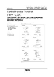 2SA1576A T106 datasheet.datasheet_page 1