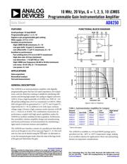 AD8250ARMZ-R7 datasheet.datasheet_page 1