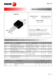 FT1216DH00TU 数据规格书 1