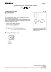 TLP127TPRUF Datenblatt PDF