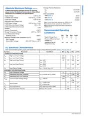 DS25CP152TSQ 数据规格书 4