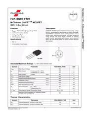 FDA16N50_F109 数据手册