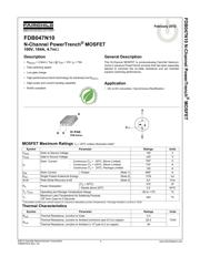 FDB047N10 datasheet.datasheet_page 1