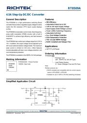 RT8509AGQW datasheet.datasheet_page 1