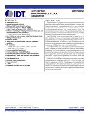 IDT5V9885CPFGI Datenblatt PDF