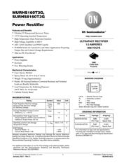 MURHS160T3G 数据规格书 1