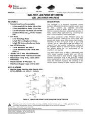 THS6184 datasheet.datasheet_page 1