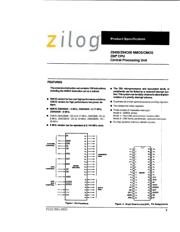 Z84C0010VEG datasheet.datasheet_page 1