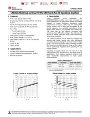 LM6152BCM/NOPB Datenblatt PDF