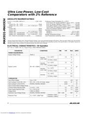 MAX934 datasheet.datasheet_page 2