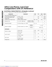 MAX934 datasheet.datasheet_page 4