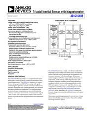 ADIS16405/PCBZ datasheet.datasheet_page 1