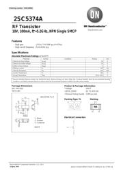 2SC5374A-TL-E datasheet.datasheet_page 1