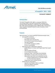 ATMEGA88V-10AUR 数据规格书 1