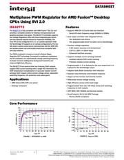 ISL62773HRZ Datenblatt PDF