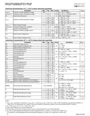 IRGP50B60PD1PBF 数据规格书 2
