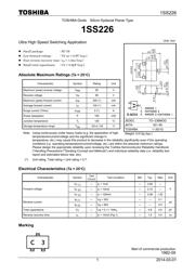 1SS226(F) Datenblatt PDF