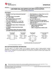 SN74AUP2G125YFPR datasheet.datasheet_page 1