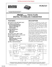 PCM1717E/2KG4 datasheet.datasheet_page 1