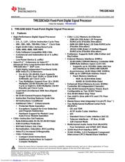 TMS320C6424ZDUQ6 datasheet.datasheet_page 1