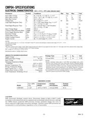 CMP04FSZ datasheet.datasheet_page 2