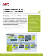 EZR32WG230F128R63G-B0R 数据规格书 1