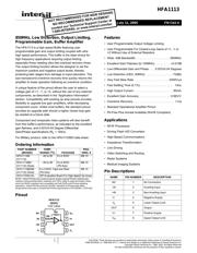 HFA1113IBZ96 datasheet.datasheet_page 1