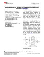 ADC0809CCVX/NOPB Datenblatt PDF