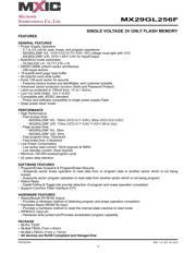 MX29GL256FLXFI-90Q datasheet.datasheet_page 5