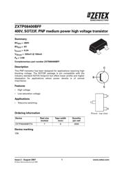 ZXTP08400BFFTA datasheet.datasheet_page 1