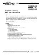 MC68HC11A1 datasheet.datasheet_page 1