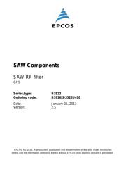 B39162B3522U410 datasheet.datasheet_page 1