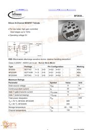 BF2030 datasheet.datasheet_page 1