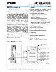 ST16C654IJ68-F datasheet.datasheet_page 1